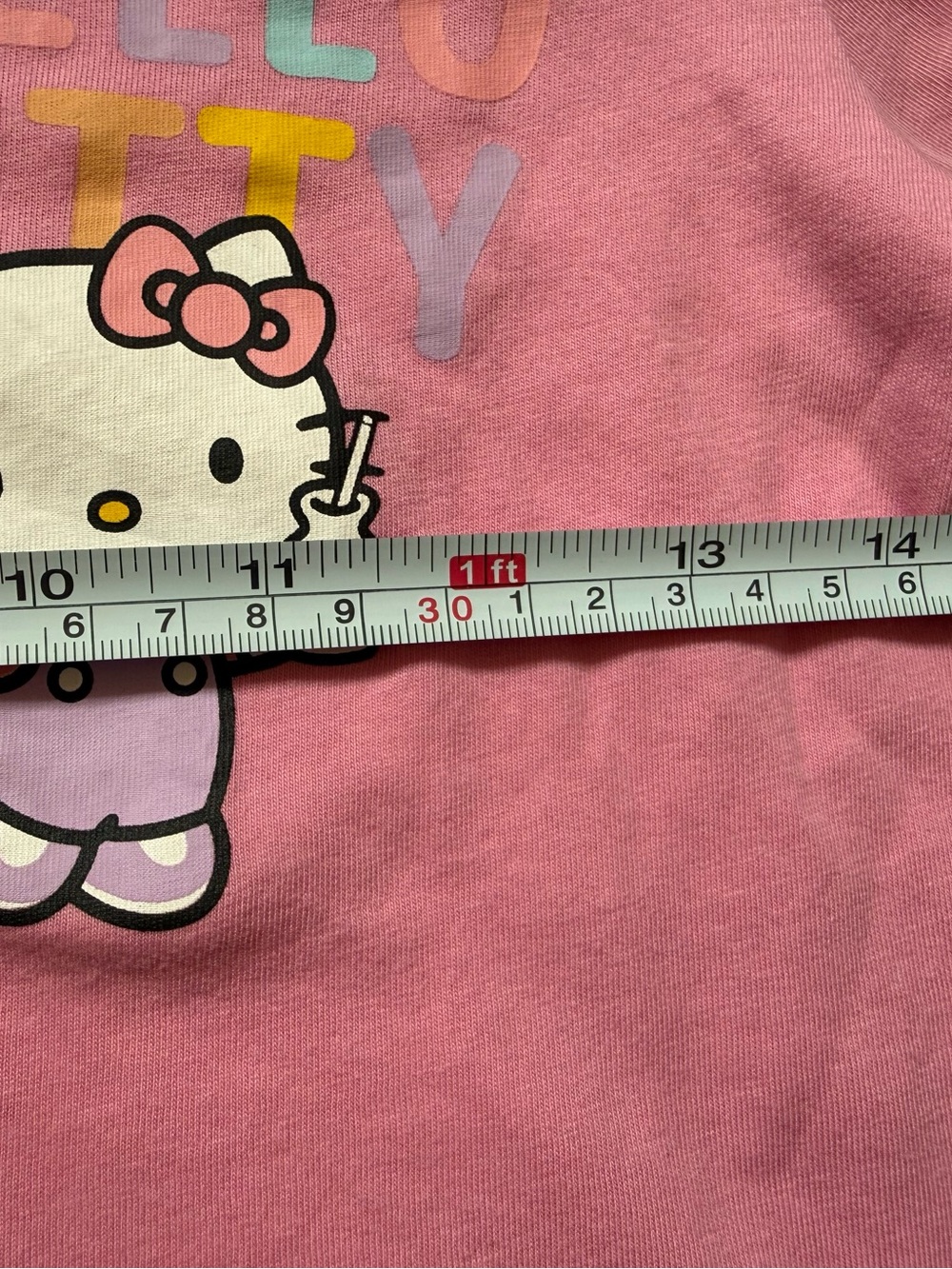 Hello Kitty Women’s XS Pink Graphic T Shirt Sanrio Short Sleeve Tee - Picture 7 of 9